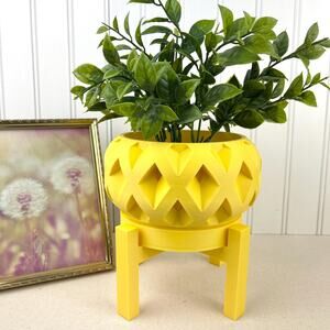 Geometric Indoor Planter Pot, Welen Planter Pot, Indoor Flower Pot, Bold Modern